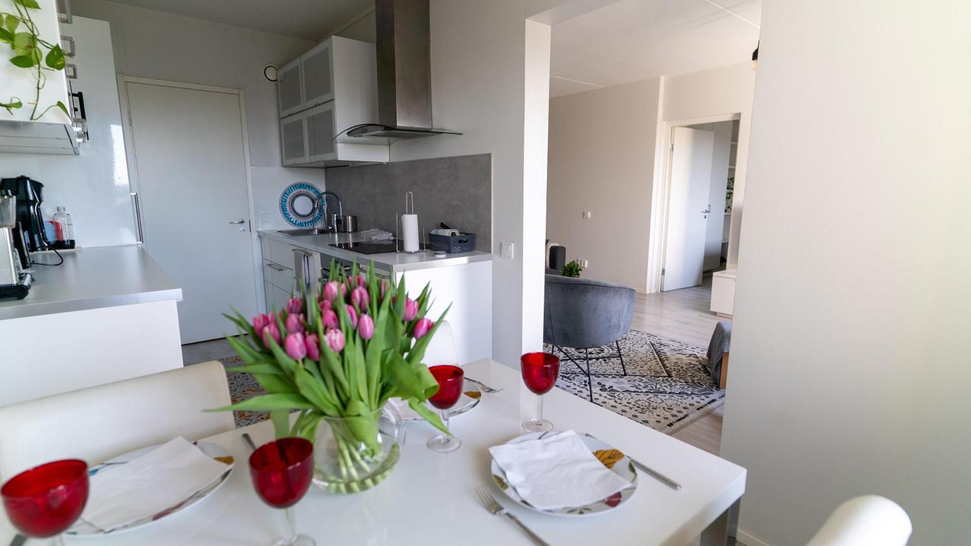 Spacious 68M2 Apartment With Fabulous Forest View And Aircon Jarvenpaa Ngoại thất bức ảnh